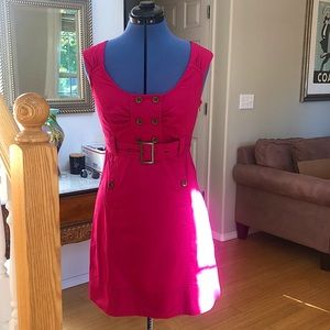 Maeve Size 4 Hot Pink Sleeveless Dress